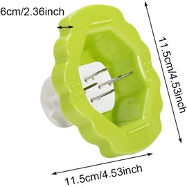 Green Grater Finger Protector, Food Safety Holder Slicer Grater Hand Guard, Slicer Veggie Cutter Hand Guard Grater Slicer Finger Protection Hand Guard Gadgets