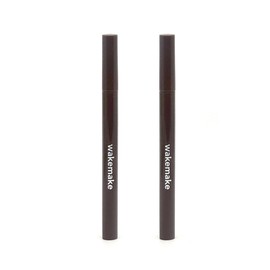 Wake Make Iron Wall Pen Eyeliner 0.5g 02 Brown 1+1 [Old Type] / 웨이크메이크 철벽 펜 아이라이너 0.5g 02 브라운 1+1 [구형]