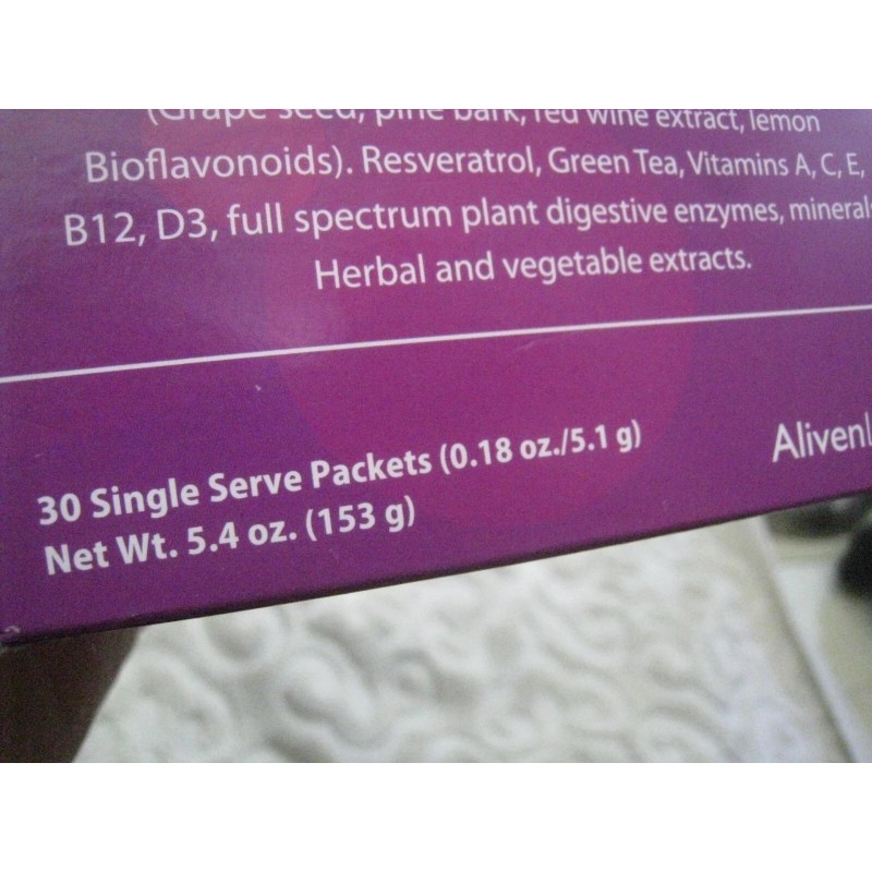 Aliven Labs OPC Factor Cell Essentials Enhanced Formula 30 packets