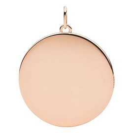 Fossil Charm for women Corra, thickness: 1.15 mm, length: 21.36 mm, width: 21.36 mm, rose gold stainless steel charm, JF03474791, Stainless Steel, No Gemstone