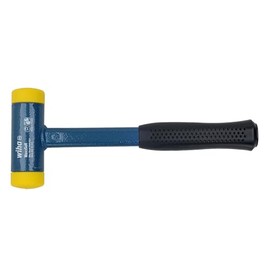 Wiha 80240 1.6-Inch Face 12-Inch Length Dead Blow Hammer with Cushioned Grip Handle
