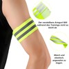 Pack of 6 Bicycle Trouser Clips, Elastic Reflective Band, Trouser