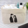 Large 'Goth Couple' Canvas Organiser/Storage Bag (OR00032744)