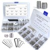 EilxMag 830pcs Set Screw Assortment Kit, Standard SAE + Metric