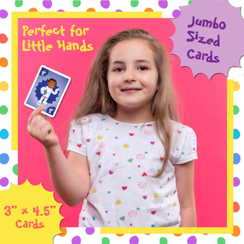University Games Old Maid Card Game - Jumbo Size, Colorful