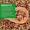 Jiva Organics Organic Black Eye Peas 2 Pound Bag -