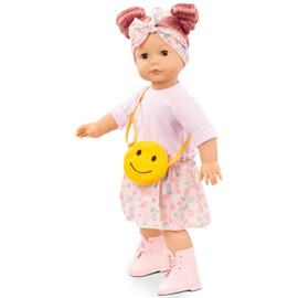 Gotz Precious Day Leni 18" Soft Body Standing Doll with Long Pink Hair to Wash & Style
