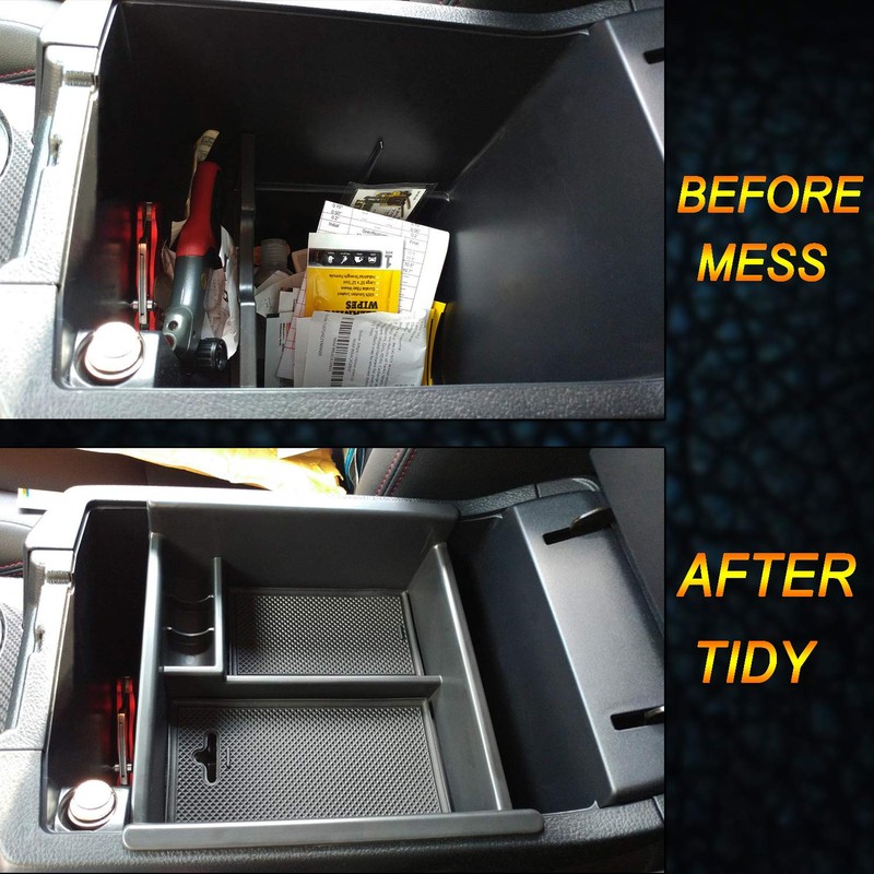 JKCOVER Center Console Organizer Tray Compatible with Toyota 4Runner 2010-2021