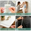 2 Piezas Cinta Métrica Portátil, Cinta Métrica Corporal Suave Retráctil