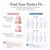 10Pcs Long Almond Press on Nails, Mermaidcore Ocean Theme False