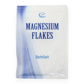 Domestic Magnesium Flake, 16.9 oz (500 g), Includes Measuring Spoon, Bath Cosmetics (Natural Bath Salt, Epsom Salt, Earth Conscious) Bath Additive, Moisturizing, Additive-Free