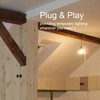 Jimosoon Light Bulb Socket with Cord - 10Ft Plug in