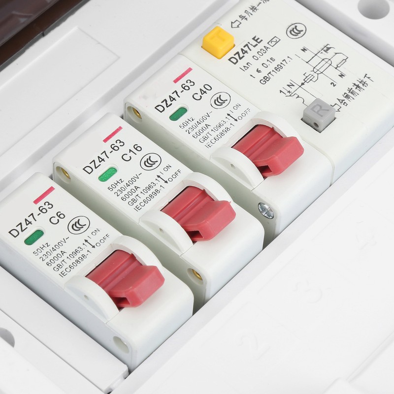 Fuse Box 2 Way 40A 30mA RCD + 2 MCB
