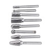 Die Grinder Bits, Carbide Drill Bits 8PCS Stone Carving Set