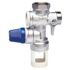 Caleffi 526142 Safety group for boiler 1/2 inch with shut-off, controllable non-return valve