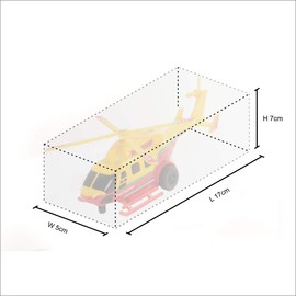 Centy Toys Dhruv Fire Rescue Helicopter Vehicle Toy