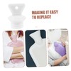 Outanaya 4pcs Leakproof Hot Water Bottle Screw Cap Replacement Stopper