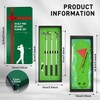 LOVMEAD Mini Golf Pens Set 3 Pieces Desktop Golf Club