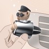 Car Air Freshener Cartoon Cute Bear Duck Pilot Automotive Air