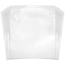 SNL Quality Zipper Lock Extra Large Jumbo '2 Gallon' Reclosable Clear Disposable Plastic Bags, Strong | 13" X 15" - 2 MIL - 100 Bags