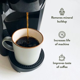 Effective Keurig Descaling Solution (2 Uses) – Universal Coffee Machine Descaler for Keurig, Nespresso, Breville, Delonghi