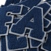 YYlingx 26 Pcs Chenille Letter Patch, Alphabet A-Z Iron on