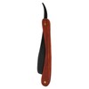 Old Fashioned Folding Barber Straight Edge Razor Rosewood Men's Shaving