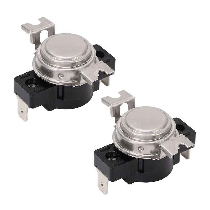 2Pcs Thermostat Switch Sensitive Auto KSD302R Dual Metal Plate Temperature