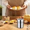 Stainless Steel Powder Shaker - Flour Sifter Duster Bottle,Powder Shaker