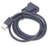USB to RS232 Serial Cable Black Industrial Grade 9Pin Computer