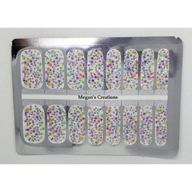 Party Time Nail Polish Wraps - Nail Polish Strips