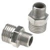 2pcs Airbrush Adaptor Kit Fitting Connector Set Compressor + Airbrush