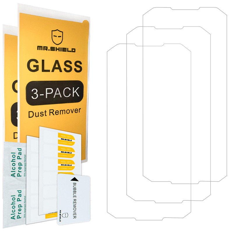 Mr.Shield Screen Protector Compatible with KYOCERA DuraForce PRO 3 [Tempered