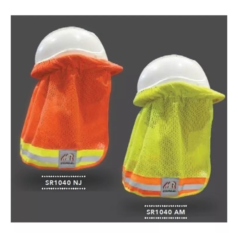 MR Cubre Nuca Para Casco De Alta Visibilidad Sombra Nuquera