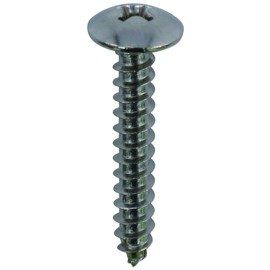 DAIDOHANT 10183910 Stainless Steel Tapping Screw [Truss Head], Nominal Diameter 0.2 inches (6 mm) x Length 0.6 inches (16 mm) x Head Diameter 0.6 inches (14 mm) [SUSXM7], Quantity: Approximately 4