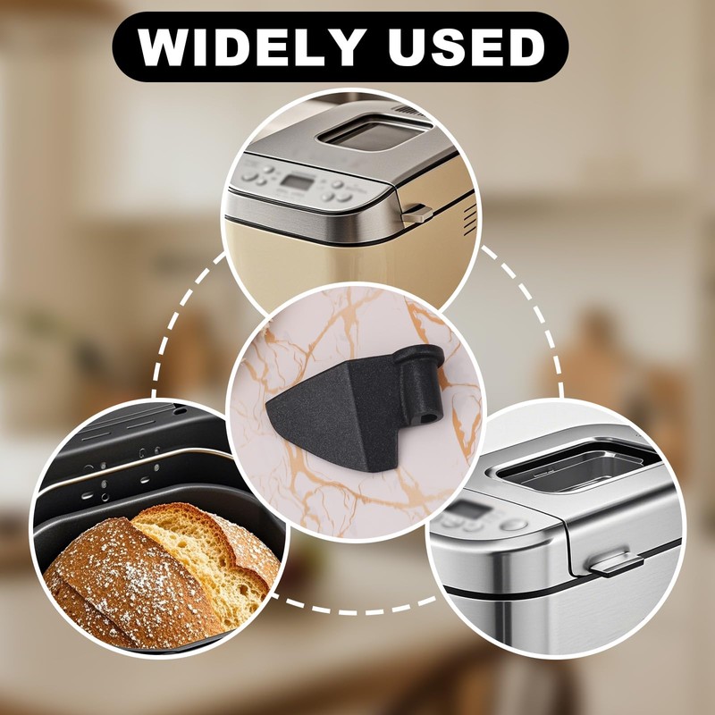 BOXOB Kneading Paddle for Bread Maker, Aluminum Alloy Breadmaker Machine
