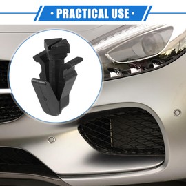 VekAuto Nissan Replacement Front Grille Bumper Cover Clip for Arteima 2002-2004 Durable Plastic Black Retainer Fasteners Set of 30