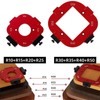 Woodworking Round Corner Radius Template | 2X Edge Trimming Corner