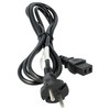 vhbw Power cable earthing contact plug compatible with Roland JX-10,