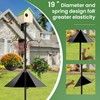 YINGYM Bird House Pole, 95 Inch Heavy Duty Bird Feeder