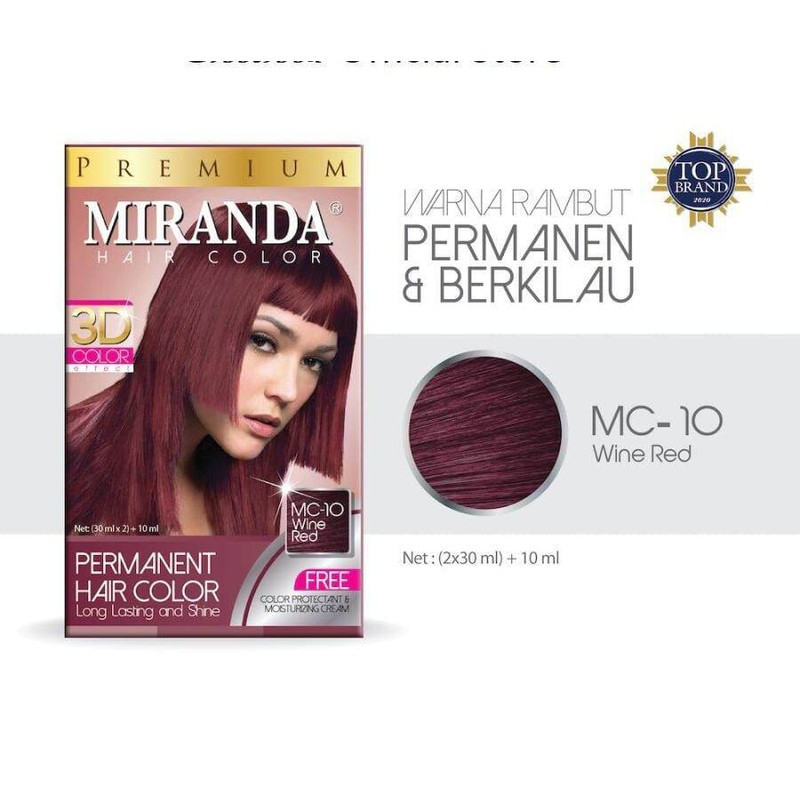 Miranda hair color pastel series 3d color permanent