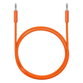 Magiclifee 3.5mm Male-to-Male Stereo Audio Cable for Speakers, Home Stereos, Car Stereo,Laptops,Tablets and Smartphones& More(4 FT)-Orange