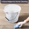 Didaey 6 Pcs 2.5 Gallon Bucket for Cleaning Plastic Heavy