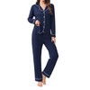 Ekouaer Womens Pajamas Set 2 Piece Long Sleeve Sleepwear Set