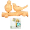 Resin Bird Coat Hook Wall Mounted Hat Towel Bag Hanger
