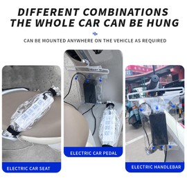 Hanging Charger Waterproof Cover, Electric Scooter Outdoor Transparent Protective Cover, Rainproof Cover for Electric Scooter Plug Board, Protection of Electric Vehicle Chargers and Sockets