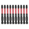 HARFINGTON 10pcs Impact Tough Torx Drill Bit T27 2.6" Length