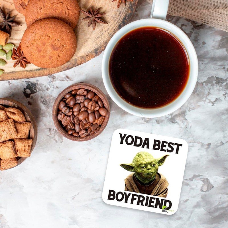 CS096 Yoda Best Boyfriend Novelty Funny Coffee Tea Drink Gift