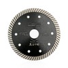 SHDIATOOL Super Thin Diamond Turbo Blade 5 Inch Cutting Porcelain