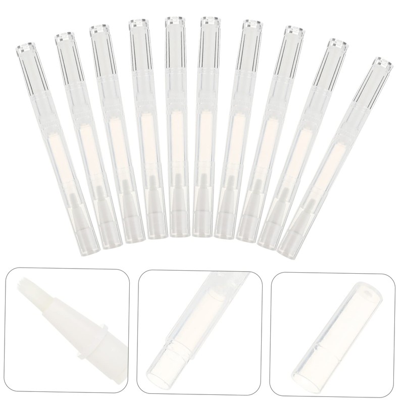 Beaupretty Beaupretty Safe Easy-to-use Nail Polish Pen Brush Tip 10pcs